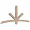 Ekena Millwork Alberta Smooth Timber Gable Bracket, Douglas Fir, 84"W x 35"H x 3 1/2"D x 3 1/2"F, 10/12 Pitch GBW084X35X0404ALB00SDF - alternate 3
